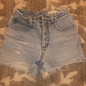 Vintage Lawman jean shorts